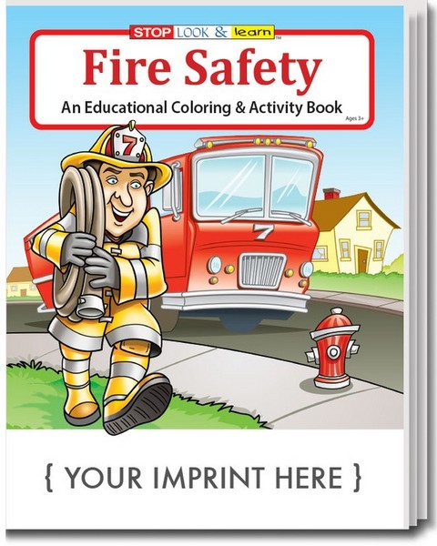 SC0192 Fire Safety Coloring and Activity Book W...
